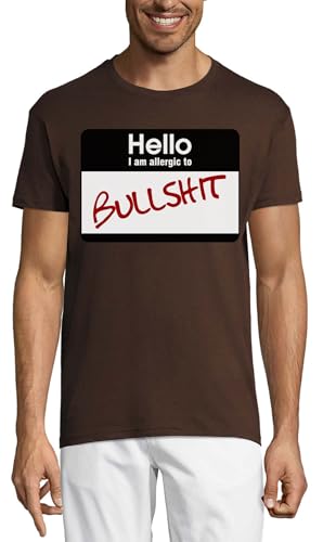T-Shirt Homme Chocolat Idéal pour vos Sorties Décontractées en Ville