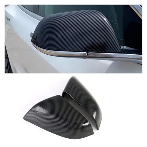 Capuchon rétroviseur Tesla Model S 2017-2019 finition chrome premium