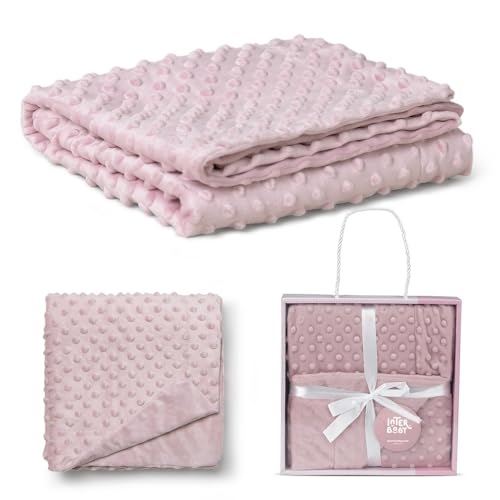 Interbaby 0881-66, Coperta Per Neonati Di Bolla In Rosa Scuro - 700 g