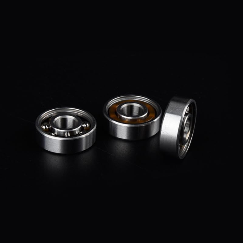 4pcs Bearing Steel 608 Inline Roller Wheel Bearing 8x22x7mm Shaft for Fingertip Gyro