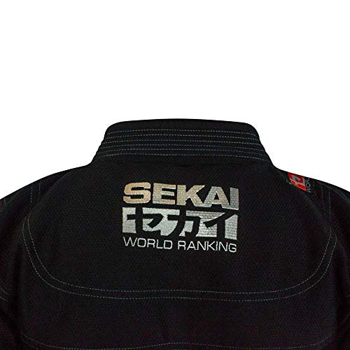富士世界2.0 BJJ Gi A1 ブラック