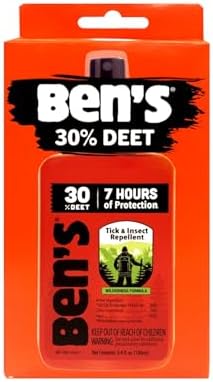 Ben's 30% DEET Mosquito, Tick and Insect Repellent, 3.4 Ounce Pum...