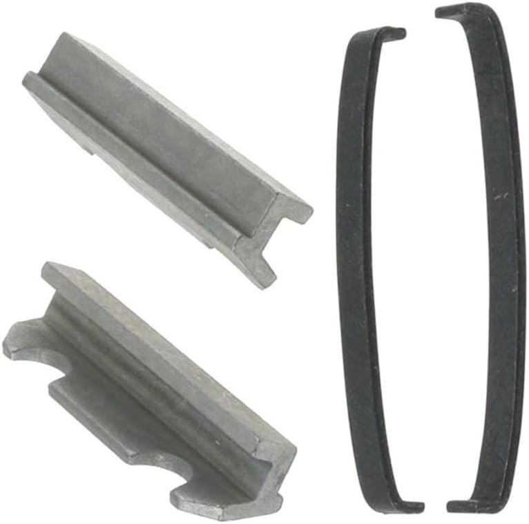 KarParts360 For Chevy C3500/K3500 1994-2000 Disc Brake Caliper Hardware Kit | Front | Gold Classification | Steel | With Springs And Keys | Excluded Brake Lubricant