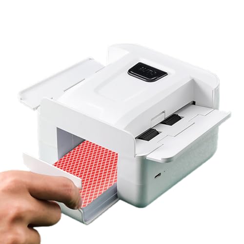 Machine à mélanger les cartes rechargeable pour tournoi et voyage en famille