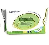 Longrich Pads Superbklean Magnetic Sanitary Napkin & Panty Liners, Anion, Far Infrared (Panty Liners for Daily Care, 30 Pads)