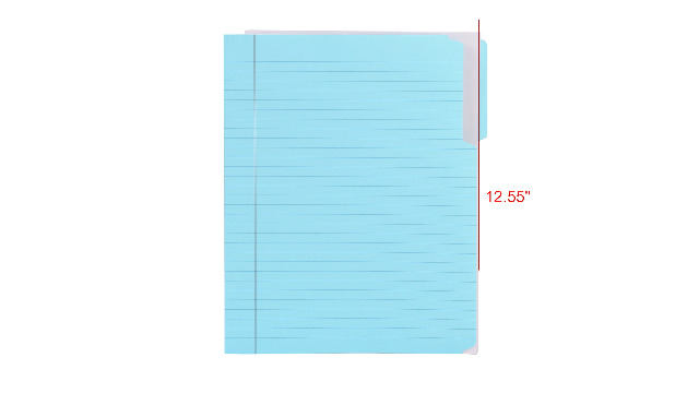 Watch Find It Combination File Folder Note Pad, 9-1/2" x 12-1/2" on ...
