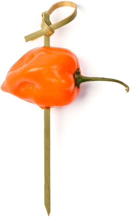 4-inch Bamboo Knot Cocktail Pick & Appetizer Skewer! 100% biodegradable, eco-friendly, & made from completely natural Bamboo! (100-count) Perfect for any occasion!