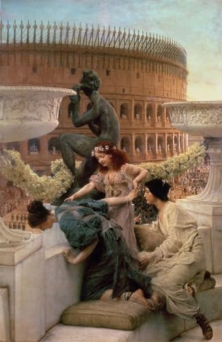 Peinture Le Colisée Lawrence Alma Tadema pour la décoration murale du salon