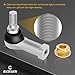 Tie Rod End Kit, 2PCS Right & Left Hand Thread Compatible With Club Car Precedent 2004-Up and Club Car Tempo 2018-Up| Replaces# 1022883-01 1020226-01