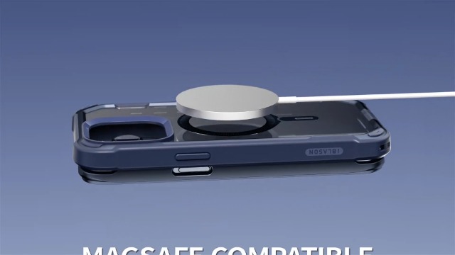 I-Blason AresMag Full 360 Protective Case With Built-in Screen Protector For IPhone 15/14 Series