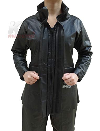 Capa de Chuva Feminina Para Motoqueiro Pvc Impermeavel Piracapas G