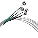 Viola Strings 4/4 Full Set Professional Viola Strings A D G C Stainless Steel Core Chromium Wound