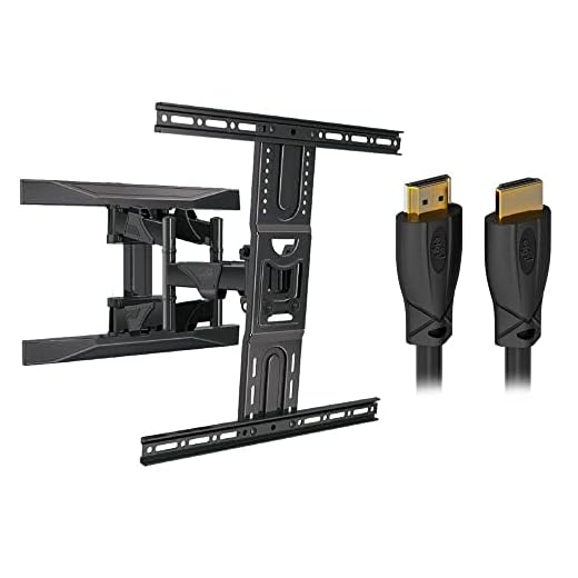 Suporte Multiarticulado de Parede Para Tvs Led, LCD, Plasma - 32' a 82' - MOVEV6HDMI ELG