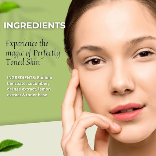 Image of Alcohol-Free Face Toner For Oily, Acne-Prone Skin | Alcohol-Free | With Glycolic Acid | Fights Pimples | Tightens Pores | Controls Excess Oil | Gently Exfoliates Dead Skin Cells | Non-Drying | Face Toner For Women & Men | 100% Vegan | 100 ml (Pack 4)