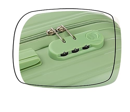 Luggage Travel Gear Luggage Hard Suitcases Lightweight Password Luggage Wheeled Men's Women's Suitcase(D,22inch)4