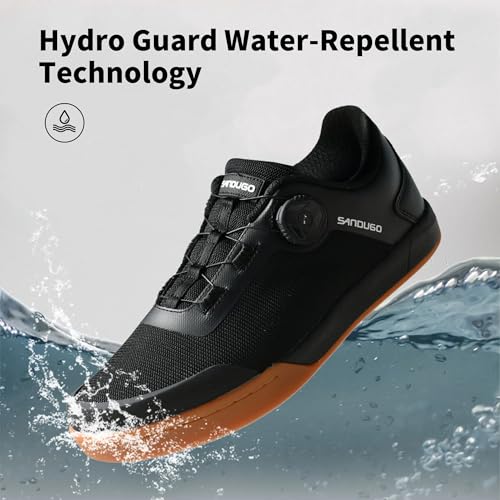 Image of MTB Mountain Bike Shoes for XC /Enduro /DH Cycling, Speed Lace Dial System Stability(Flat Pedal /Clipless Version)