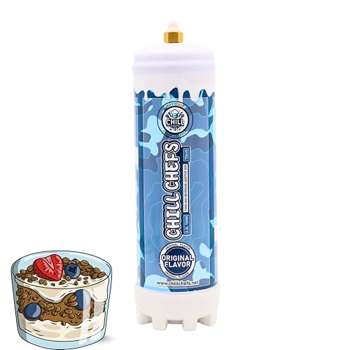 Whipped Cream Chargers, Professional Cream Charger Cartridges for Baking, Desserts, Whipped Cream Maker, Beverage Toppings | whipped cream maker | beverage and coffee topping (Orignal, 2.2L)