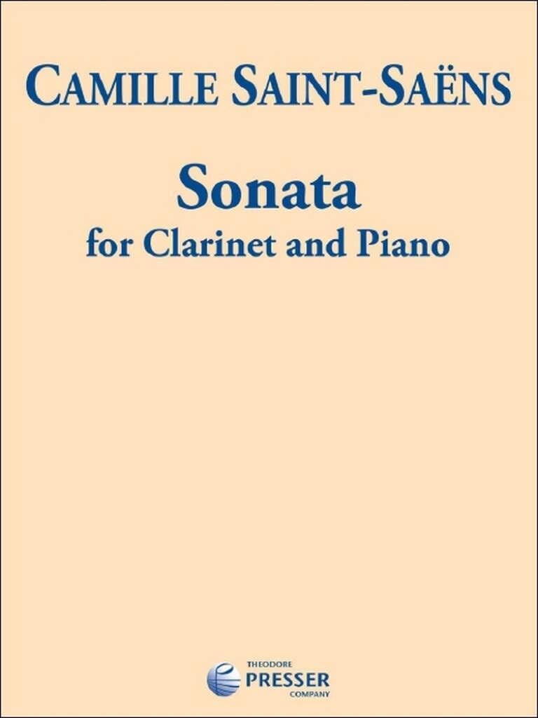 Sonata clarinette livre partition musique classique pour clarinettiste et étudiant