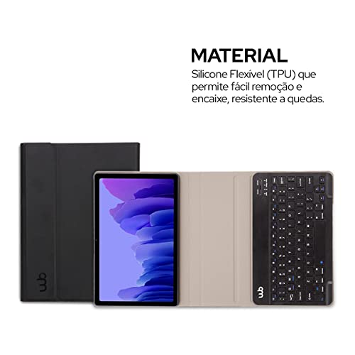 WB Capa com Teclado Para Tablet Samsung Galaxy Tab A7 10.4