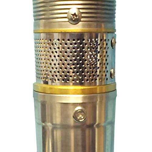 Schraiberpump 3" Submersible Deep Well Pump 1Hp 230V 362Ft 17Gpm W/Control Box 2 Year Warranty - Stainless Steel Includes Wire Splice Kit - Model 3752M #TOP6