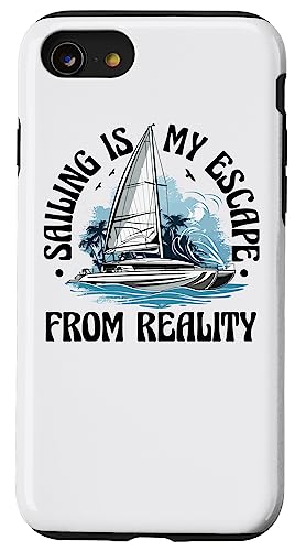 �Z�[�����O���b�g�A�Z�[�����O�Z�C���{�[�g�A�J�^�}�����{�[�g, Catamaran-boat �X�}�z�P�[�X iPhone SE (2020) / 7 / 8 �p