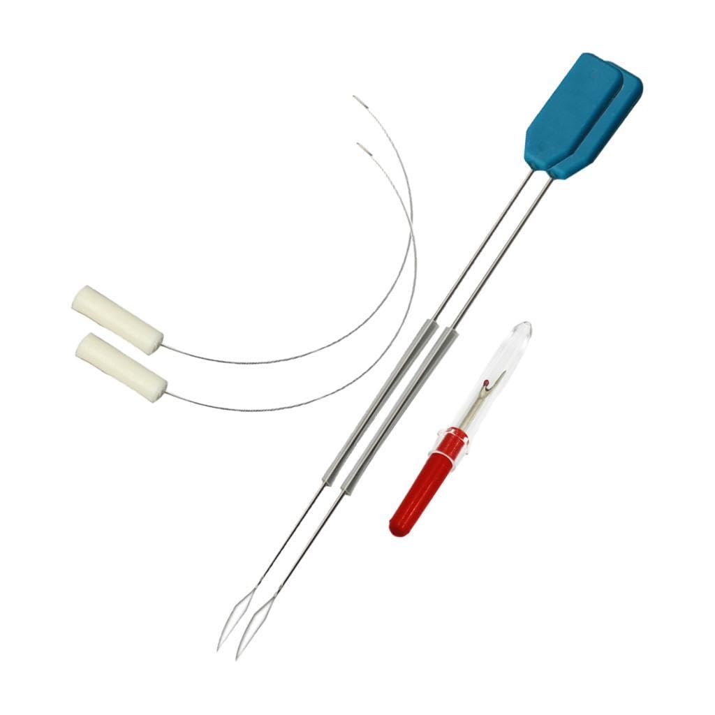 CLUB BOLLYWOOD® Sewing Machine Threader for Overlocker Sewing Machine Accessories Needlework 5pcs Set | Sewing | Hand Sewing Needles & Accs |Crafts |Long Handled Threader