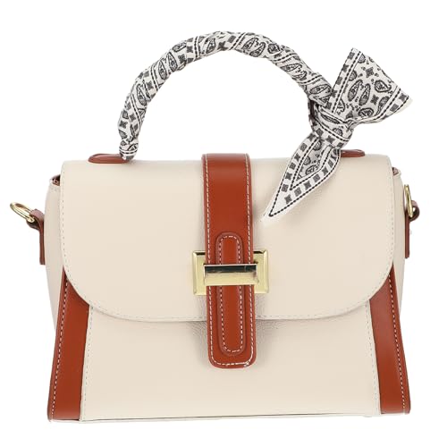 Multifunctional Boho Scarves, 4pcs Narrow Neck Scarf Band Women, Handbags Skinny Twill Hair Scarves, Satin Head Scarf for Women, Suitable for Wallets Handbag Handles4