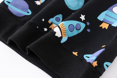 Image of AIWUHE Toddler Cotton Sweatshirt Boys Girls Pullover Long Sleeve Tops 2-6Y | Tops Blouse, Cotton T-Shirt, Fall Winter Clothes