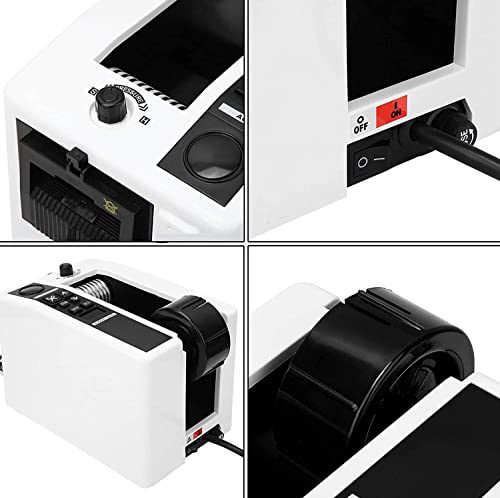 Dispensador De Cinta Manual/Automático, Longitud De Corte De 20-999 Mm, Ancho De Cinta De 8-50 Mm, Máquina Cortadora De Cinta Adhesiva Eléctrica, Dispensador De Cinta De Embal