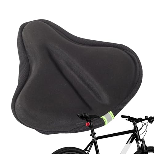 Sitzbikes Sitzabdeckung, Sattelabdeckung mit reflektierenden Streifen, rutschfeste, atmungsaktive Fahrradzubehör für Road Mountain Bicycles Innen im Freien im Innenbereich