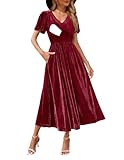 CzzzyL Velvet Nursing Maxi Dress