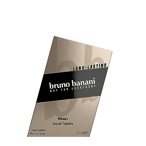 bruno banani Man – Eau de Toilette Natural Spray – Herb-aromatisches Herren Parfüm – 1 er Pack (1 x 30ml)