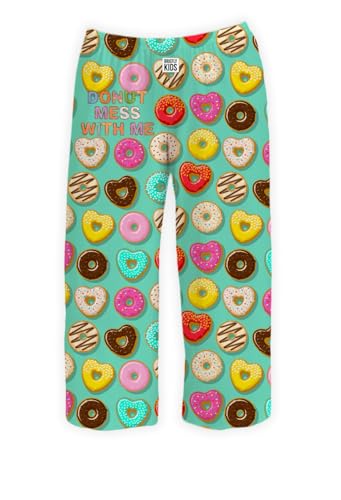 BRIEF INSANITY Kids Pajama Pants – Ultra Soft Boys' and Girls' Sleepwear Bottoms, Funny Toddler & Youth Lounge Pants