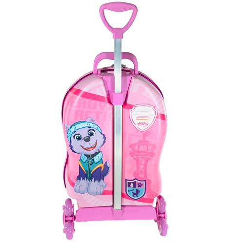 Mala Infantil com 6 Rodinhas Patrulha Canina Skye - Maxtoy