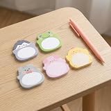 15 sztuk samoprzylepnych notatek z uroczymi zwierzętami, Sticky Notes dla dzieci, fantazyjny mini notatnik, przybory szkolne, artykuły biurowe, idealny prezent urodzinowy