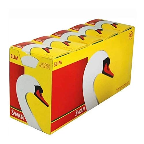 2 X Swan Slimline Filter Tips - 10 box - 1650 tips