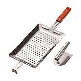 Colcolo Aereo Spaetzle Spaetzle Aereo Spaetzle Maker con Strumento di raschiatura Rust Rust Rust Rust Rust RustEged Pasta Maker per la Cottura a casa, Rettangolare