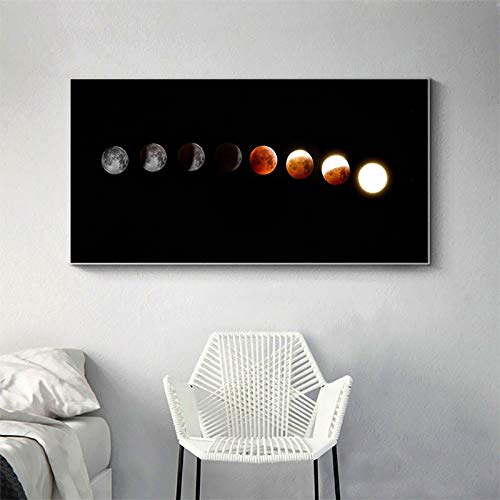 Kit Diamant Peinture 5D Lune de 50x120cm pour Broderie Strass
