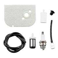 MCHNIC Luftfilter mit Benzinfilter Zündkerze für Stihl 009 010 011 012 Kettensäge Motorsäge 1120 120 1600