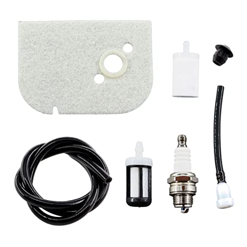 MCHNIC Luftfilter mit Benzinfilter Zündkerze für Stihl 009 010 011 012 Kettensäge Motorsäge 1120 120 1600