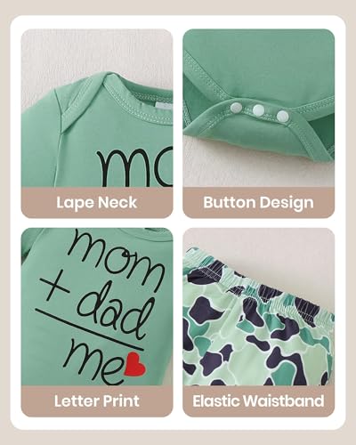 Image of NZRVAWS Newborn Baby Girl Clothes Long Sleeve Ruffle Romper Bodysuit Floral Halen Pants Bowknot Headband 3pcs