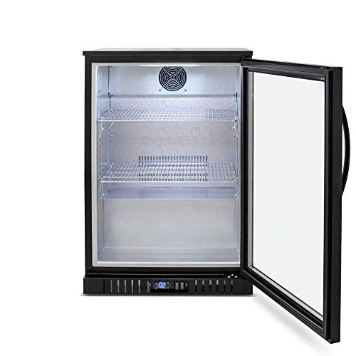 Procool Refrigeration Single Door Glass Front Back Bar Beverage Cooler; 24" Wide, Counter Height Refrigerator #TOP1
