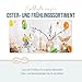 Ostereier-Anhänger, 6er Set: Kleine Osteranhänger aus Plastik, Osterdeko zum Aufhängen, Deko Ostern, Für Osterstrauch, Mit Osterhasen, Schwarz, Weiß & Gold, Modern, Indoor Osterschmuck hängend, 6 cm