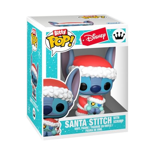Funko Bitty Pop! Countdown Calendar: Stitch Holiday - Lilo and Stitch- Adventskalender - 24 Tage der Überraschung - Vinyl-Minifigur Zum Sammelns - Mystery Box - Geschenkidee