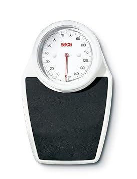 مقياس Seca 762 الميكانيكي المسطح مع قرص كبير Lbs / Kg