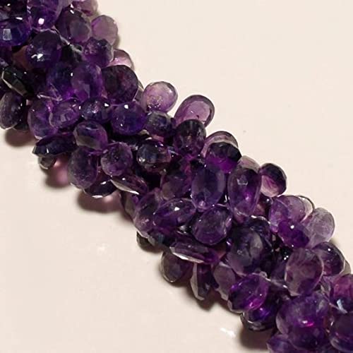 Améthyste africaine en perles facettées pour créer des bijoux artisanaux personnalisés