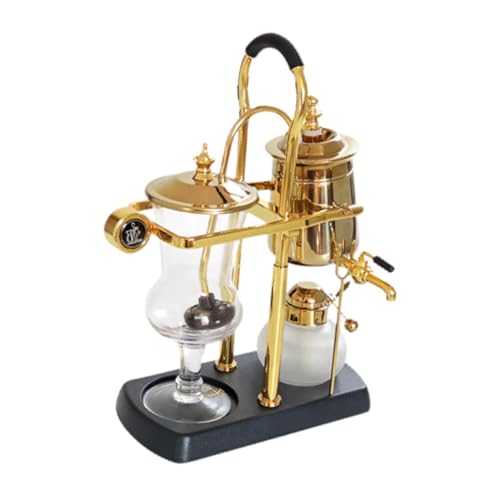 FABLOFT Siphon Coffee Brewer Luxury Classic Vacuum Pot Coffee for Hotel Shop Camping Deal
