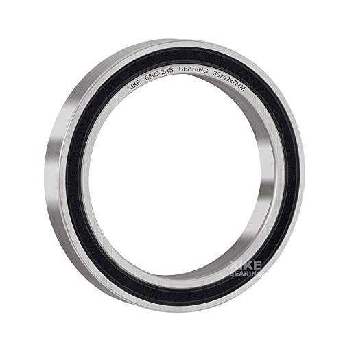 Xike 6806-2RSX10 10 Pcs 6806-2Rs Bearings 30X42X7Mm thumb #2