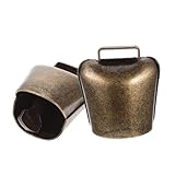 Cloche de pâturage bruyante : est épaissie et son de collision est clair, empêchant bétail et moutons de perdre, cloche de pâturage vintage