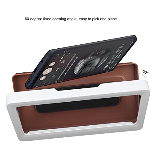 Dusche Handyhalter Wasserdicht, Wall Mount Phone Bathroom,Shower Phone Holder, 360° Verstellbar wandhalterung wasserdicht Telefonhalter, Handy Wandhalterung Ständer Handy Halter Für Handyablage Küche